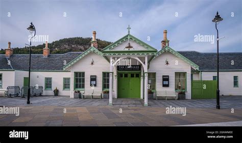 Solo Road Trip Across Scottish Highlands Stock Photo Alamy