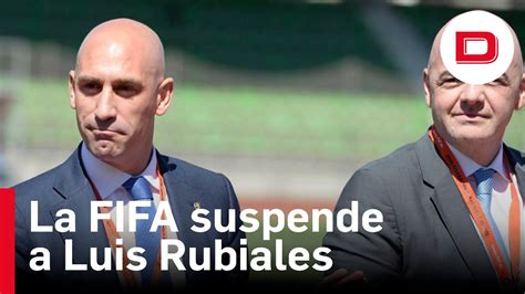 La Fifa Se Adelanta Al Gobierno Suspende A Rubiales Y Le Proh Be