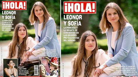 En HOLA Leonor y Sofía la Princesa y la Infanta son las grandes