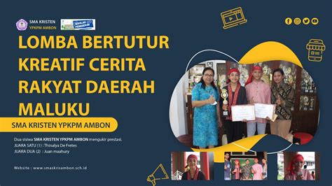 LOMBA BERTUTUR KREATIF CERITA RAKYAT DAERAH MALUKU TAHUN 2022 YouTube