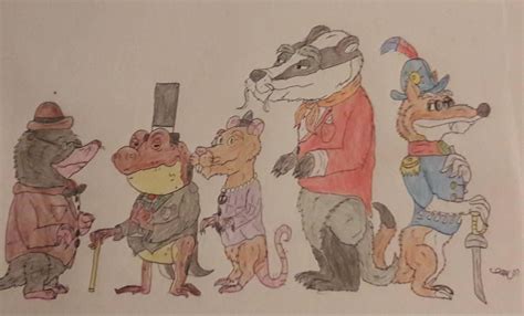 Main Cast Of Wind In The Willows By Italianmacaque95 On Deviantart