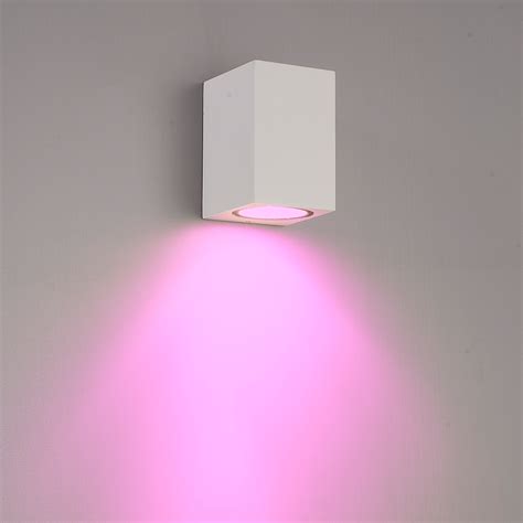 Smart Wifi Led Wandlamp Marion Wit Rgbww Gu10 Ip65 Hoftronic Led