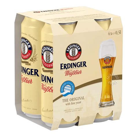 Caja Erdinger Weissbier Lata 500 X 12 Disportal