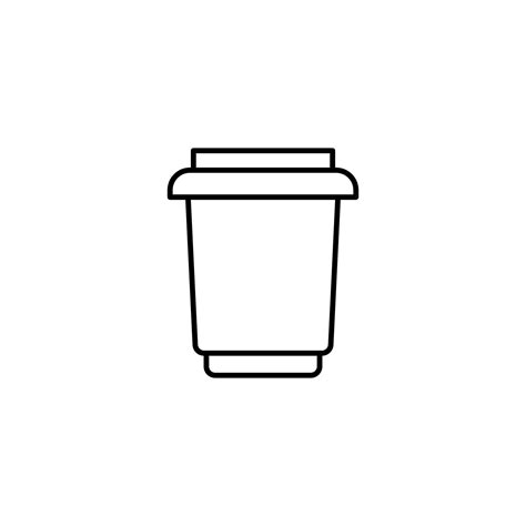 Plastic Cup Vector Icon Illustration 23020711 Vector Art At Vecteezy