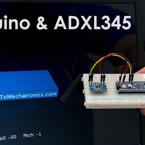 How To Track Orientation With Arduino And Adxl