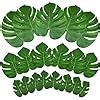 Amazon KUUQA 48 Pcs Tropical Party Decor Artificial Plant Tropical