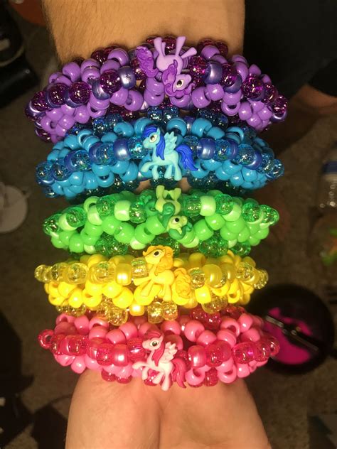 how to make kandi cuff 6