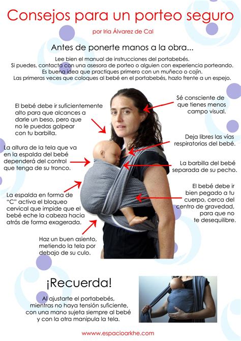 Consejos De Seguridad Para Portear Bien Porteo Bebe Porteo Bebe