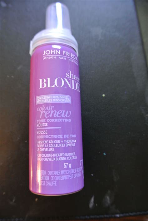 John Frieda Sheer Blonde Colour Renew Mousse G