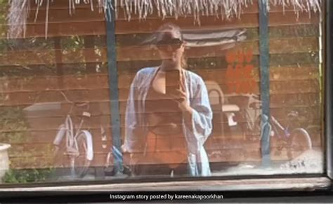 Kareena Kapoor Relives Her Sunny Days In Maldives In A Chic Black Bikini And Orange Bottoms