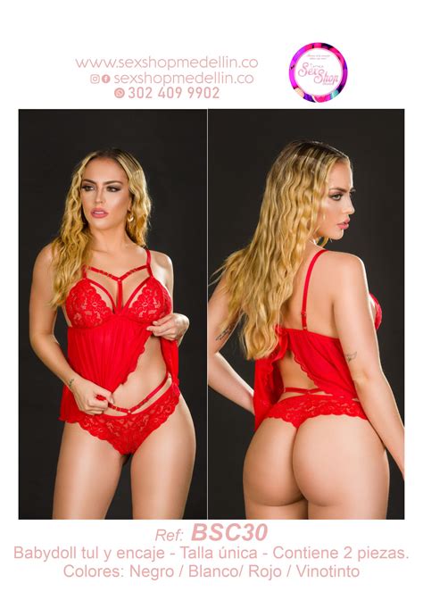 Baby Doll Sin Copa Sexshopmedellin Co Lencer A Er Tica Mujer