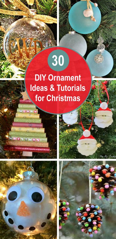 Diy Ornament Ideas Tutorials For Christmas Styletic