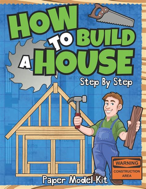 Buy How To Build A House Step By Step Paper Model Kit For Kids To