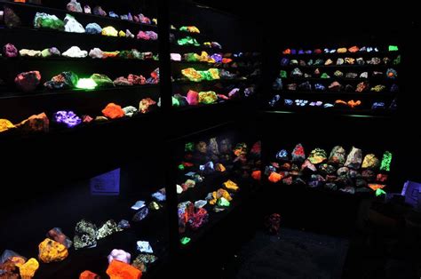 Examples Of Some Excellent Fluorescent Mineral Displays Built By Our