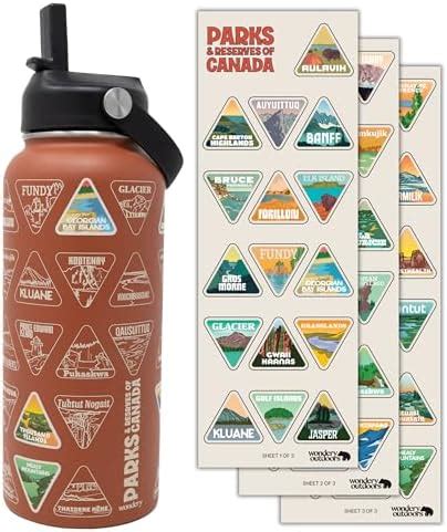 Amazon Official World Destinations Bucket List Travel Water Bottle