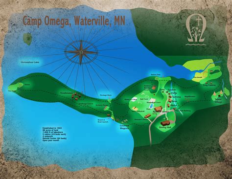 Location & Maps of Camp | Camp Omega - Waterville MN