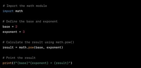 Exponents In Python A Quick Guide — Booleanwork