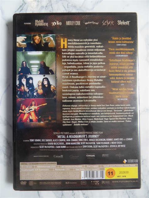 Metal A Headbangers Journey Dvd Antikvariaatti Divari Saesoteria