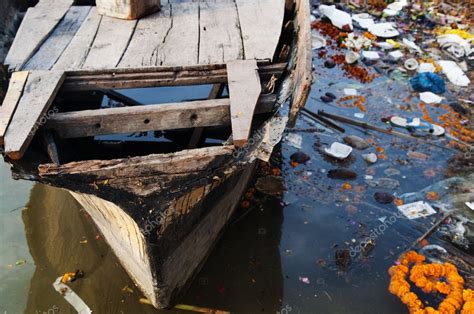 River Ganges Pollution — Stock Photo © szefei #6282703