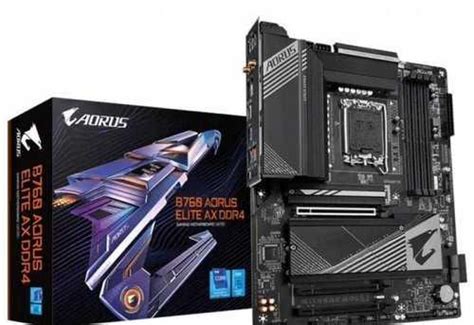 Материнская плата Gigabyte B760 aorus elite AX DDR Festima Ru