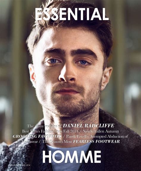 Daniel Radcliffe By Kevin Sinclair For Essential Homme Augustseptember