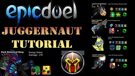 Epicduel Fastest Juggernaut Build Tutorial 6 To 7 Rounds Youtube