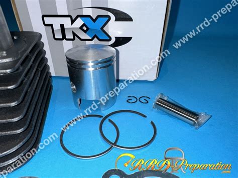 Cylindre Piston Sans Culasse Cc Mm Teknix Fonte Piaggio Ciao