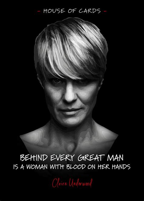 Claire Underwood Poster Painting By Oscar Edwards Fine Art America