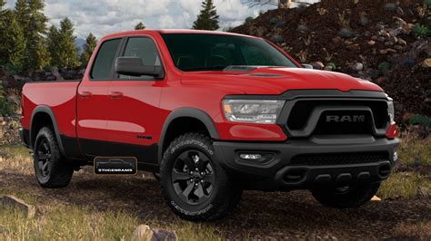 Ram Takes The Night Edition Package To Its Popular Rebel Off Roader