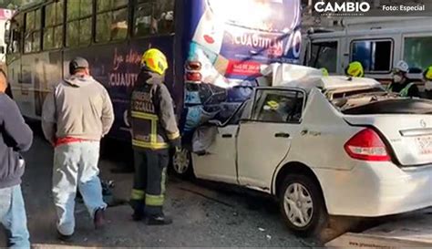 ¡una Más En Cuautitlán Auto Impacta A Camión Y Deja Tres Muertos