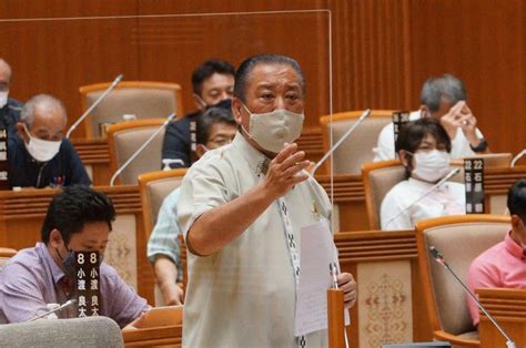 一般質問 中川 京貴 令和三年第8回沖縄県議会9月定例会 沖縄県議会会派 沖縄自民党・無所属の会