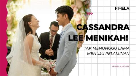 Tak Disangka Ternyata Cassandra Lee Sudah Resmi Menikah Dengan Ryuken