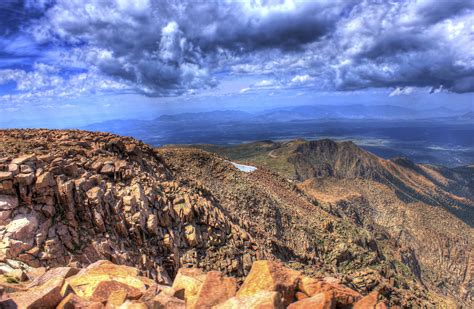 Mountains From Pikes Peak Colorado Image Free Stock Photo Public