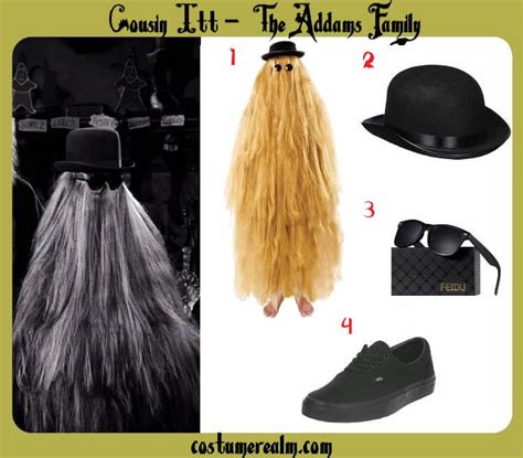 Cousin Itt Costume 🎩 | Halloween Costume Guide