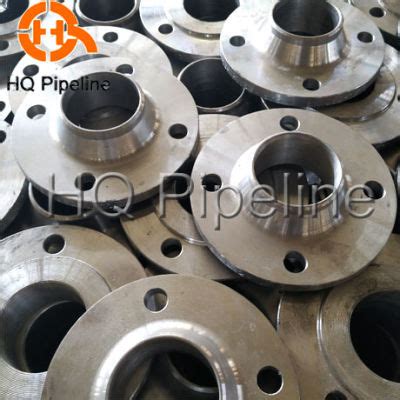 Carbon Steel Stainless Steel Forged Slip On Flanges Oil Gas Pressure