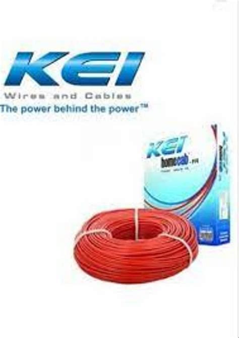 Color Black Kei Homecab 1 0 Sqmm Fr House Wire Roll Length 100 M At