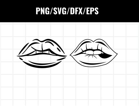 Golden Kiss Lips Svg Bundle Luscious Red Lips Design Svg Cut File American Kiss Me Svg For