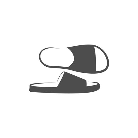 Slippers icon logo design illustration template 7505234 Vector Art at Vecteezy