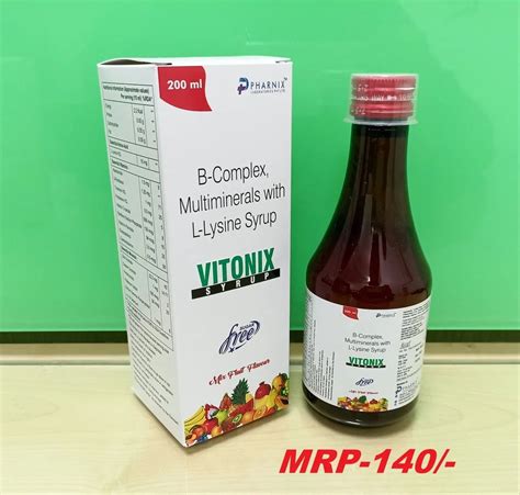 Mixed Berry B Complex Multiminerals With L Lysine Syrup 200 Ml At Rs