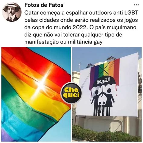 Fotos de Fatos Qatar começa a espalhar outdoors anti LGBT pelas cidades