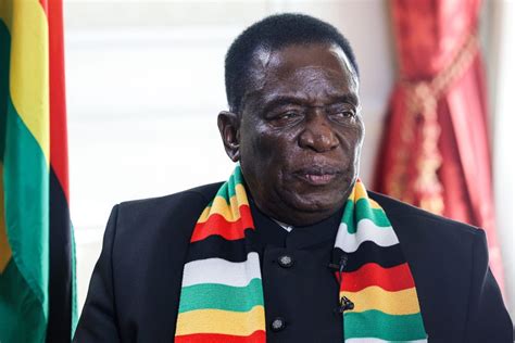 Emmerson Mnangagwa simbabwischer Präsident unter Zugzwang Table Media