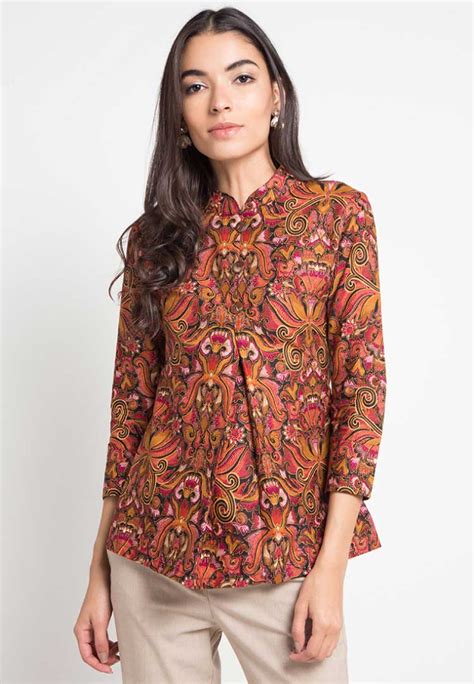 Model Baju Batik Kerja