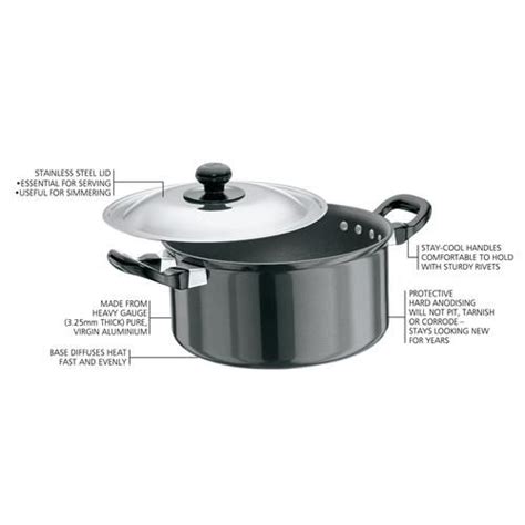 Buy Hawkins Futura Cook N Serve Stewpots With Stainless Steel Lid