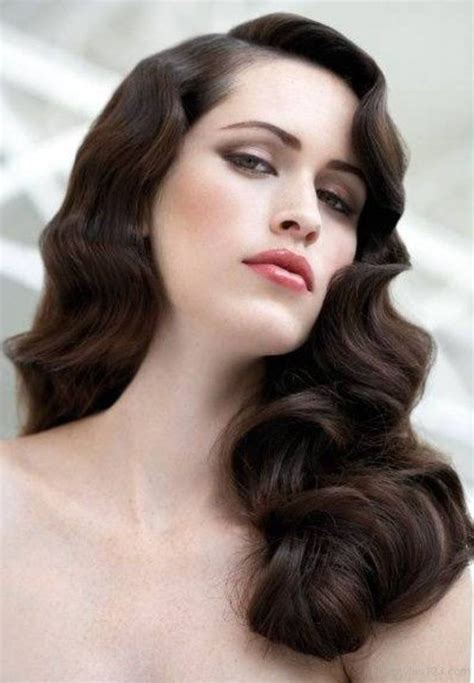 Best Finger Wave Vintage Hairstyle 1920s Long Hair Gatsby Hair