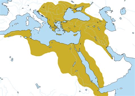 الإمبراطورية العثمانية خريطة الإمبراطورية في أقصى امتدادها