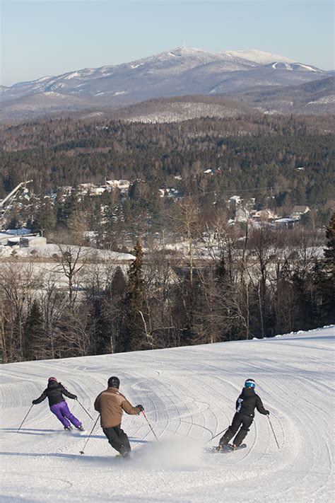 Mont Blanc Ski Resort Near Montreal Quebec Canada