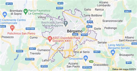 Donde está Bérgamo ubicado en Italia Vivo de Viajes