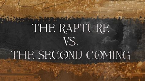 Rapture Vs Second Coming Pt 5 Jimmy Evans Rapture Christian