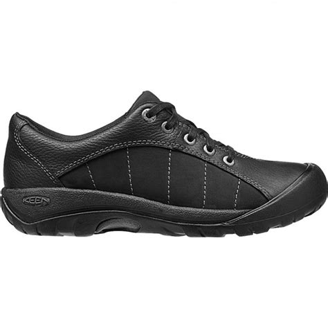 Keen Womens Presidio Black Leather Lauries Shoes