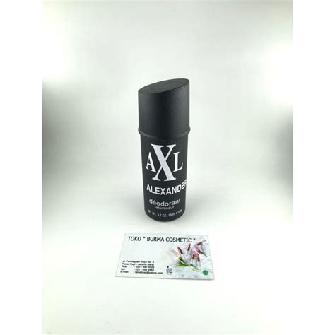 Jual Axl Alexander Deodorant Spray Black Ml Shopee Indonesia